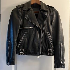 All Saints leather jacket